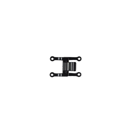 Italian Black Plastic Buckle Closure - 1"