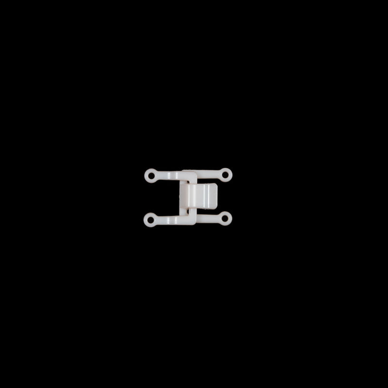 Italian Pale Beige Plastic Buckle Closure - 1"