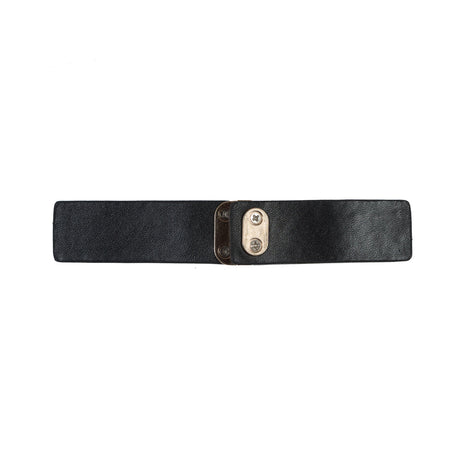 Italian Black and Gold Snap Closure - 5.5"