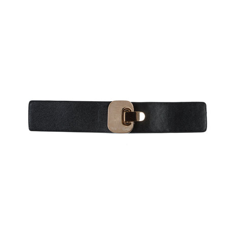Italian Black and Gold Snap Closure - 5.5"