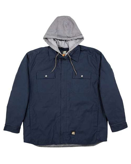 Berne Apparel Men's Throttle Hooded Shirt Jacket