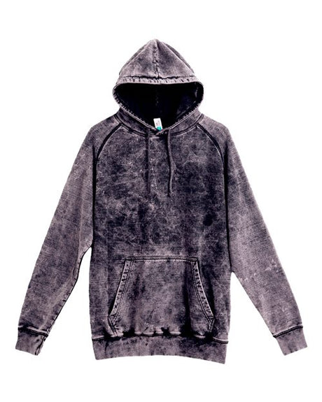 Lane Seven Unisex Vintage Raglan Hooded Sweatshirt
