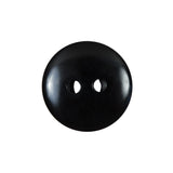 Italian Black and Silver Iridescent 2-Hole Button - 36L/23mm