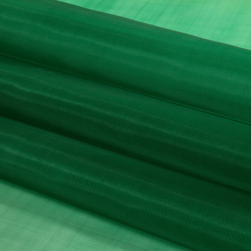 Stiff Polyester Organdy - Kelly Green - Rhiannon Collection