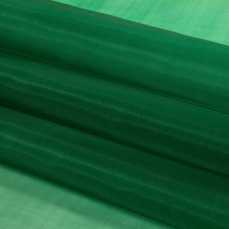 Stiff Polyester Organdy - Kelly Green - Rhiannon Collection