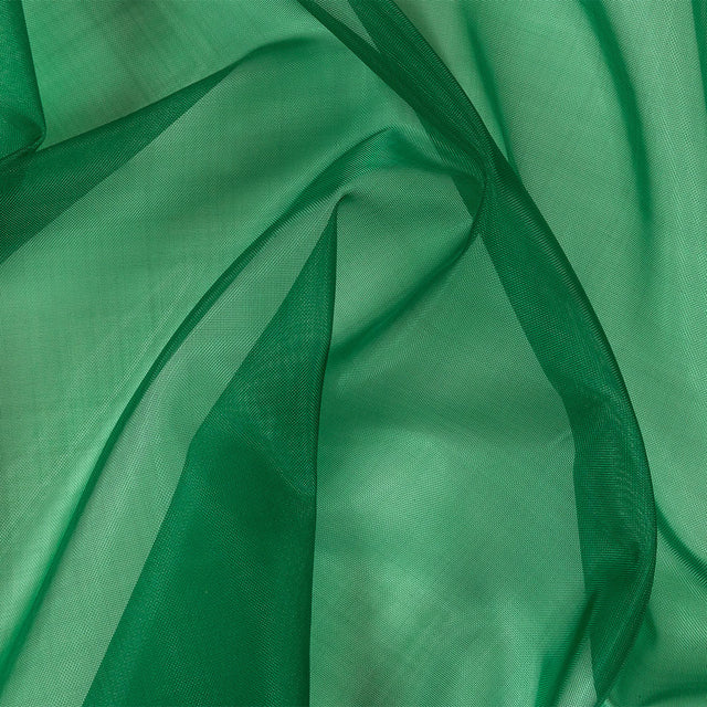 Stiff Polyester Organdy - Kelly Green - Rhiannon Collection