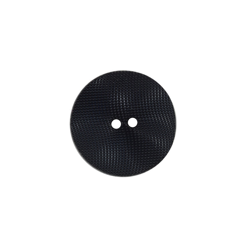 Italian Navy Textured Wave Button - 28L/18mm