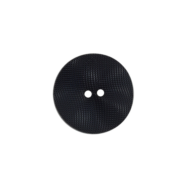 Italian Navy Textured Wave Button - 28L/18mm