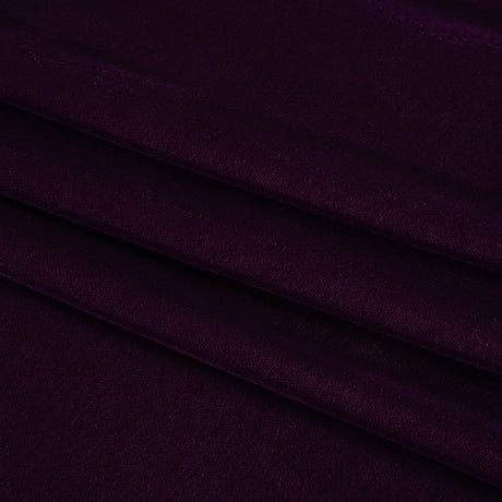 Polyester Micro Velvet - Plum