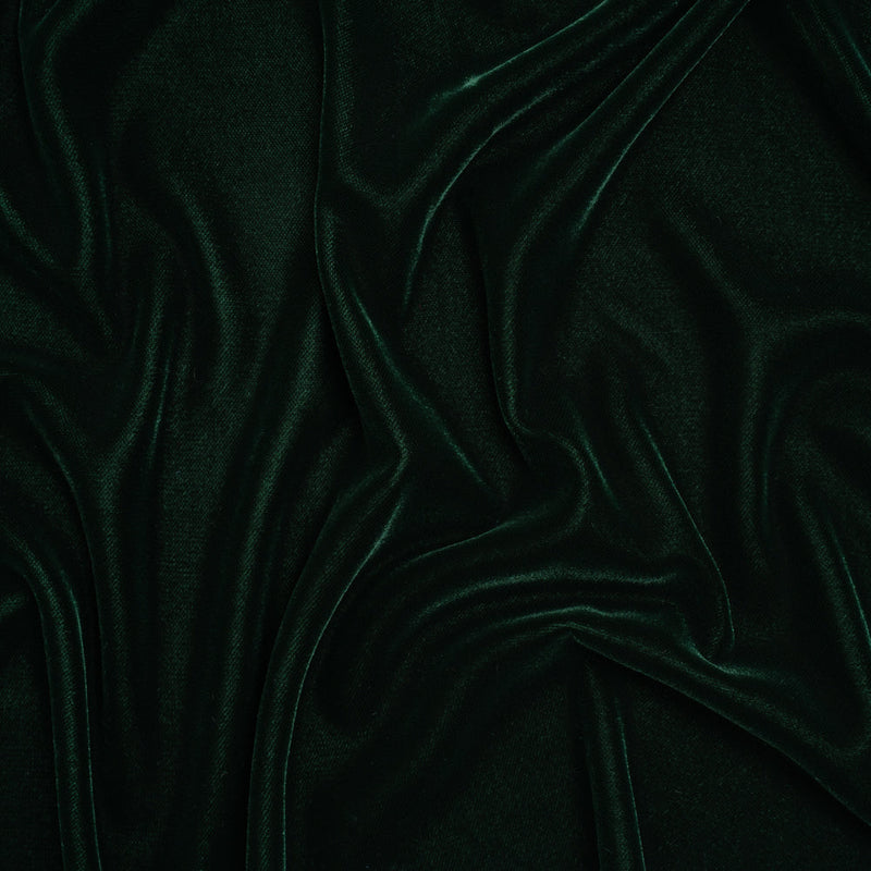 Polyester Micro Velvet - Hunter Green