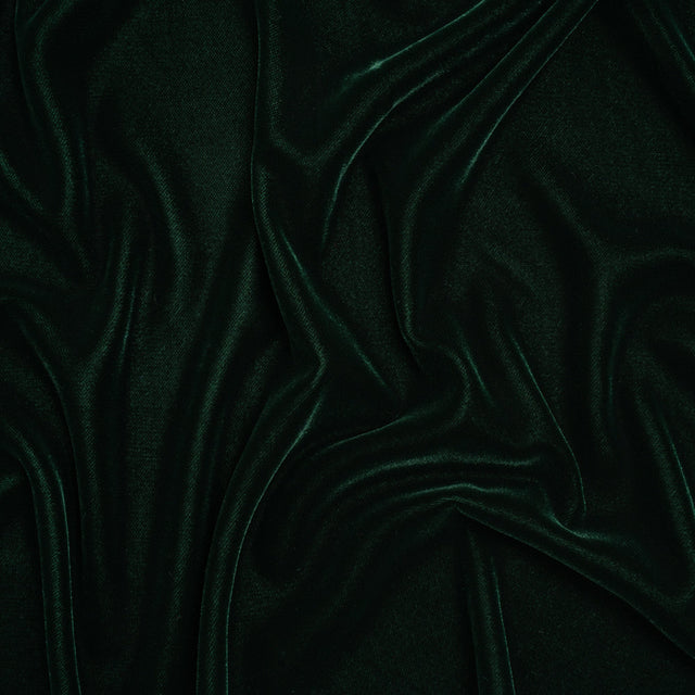 Polyester Micro Velvet - Hunter Green