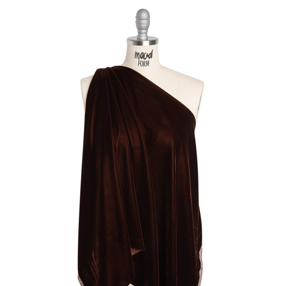 Polyester Micro Velvet - Brown
