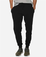 Unisex Premium Cotton Blend Jogger Pants with Fleece & Ribbed Cuffs