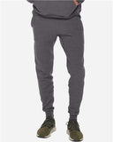 Unisex Premium Cotton Blend Jogger Pants with Fleece & Ribbed Cuffs