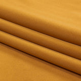 Honey Yellow Creamy Polyester Velvet