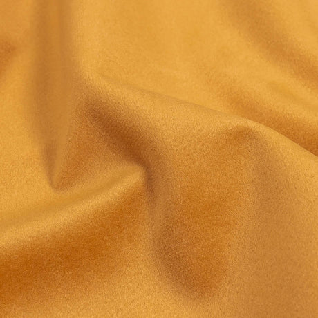 Honey Yellow Creamy Polyester Velvet