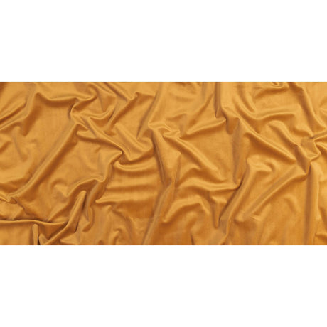 Honey Yellow Creamy Polyester Velvet