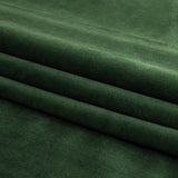 Moss Green Creamy Polyester Velvet