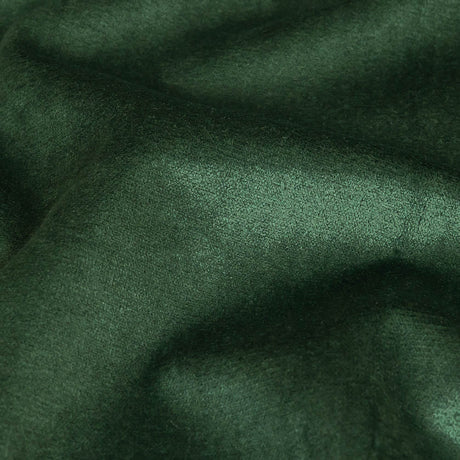 Moss Green Creamy Polyester Velvet