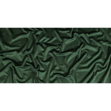 Moss Green Creamy Polyester Velvet