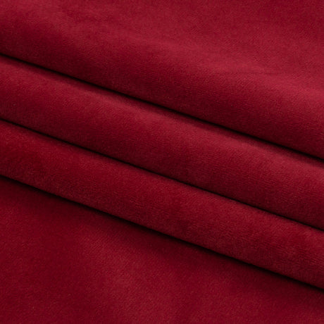 Bordeaux Creamy Polyester Velvet