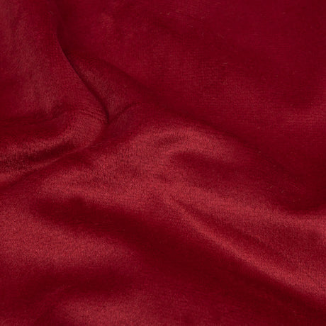 Bordeaux Creamy Polyester Velvet