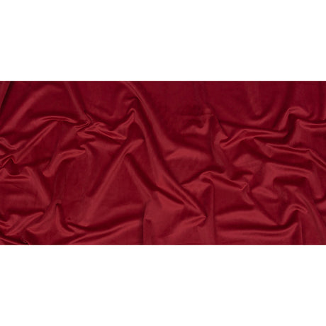 Bordeaux Creamy Polyester Velvet