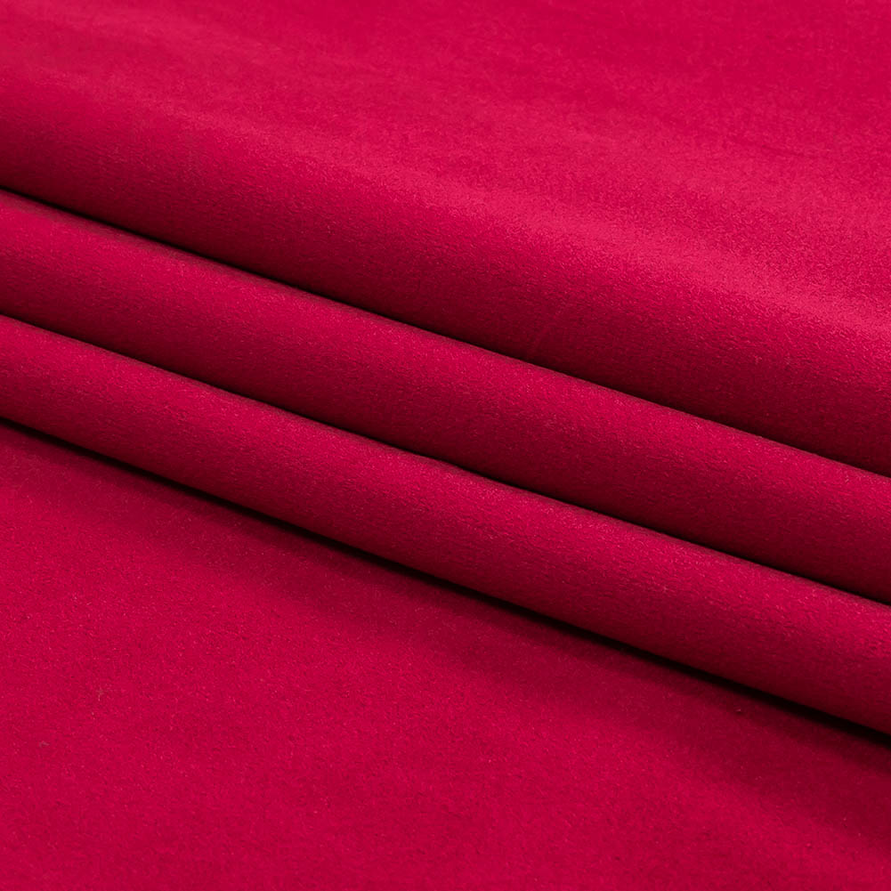 Cactus Flower Creamy Polyester Velvet