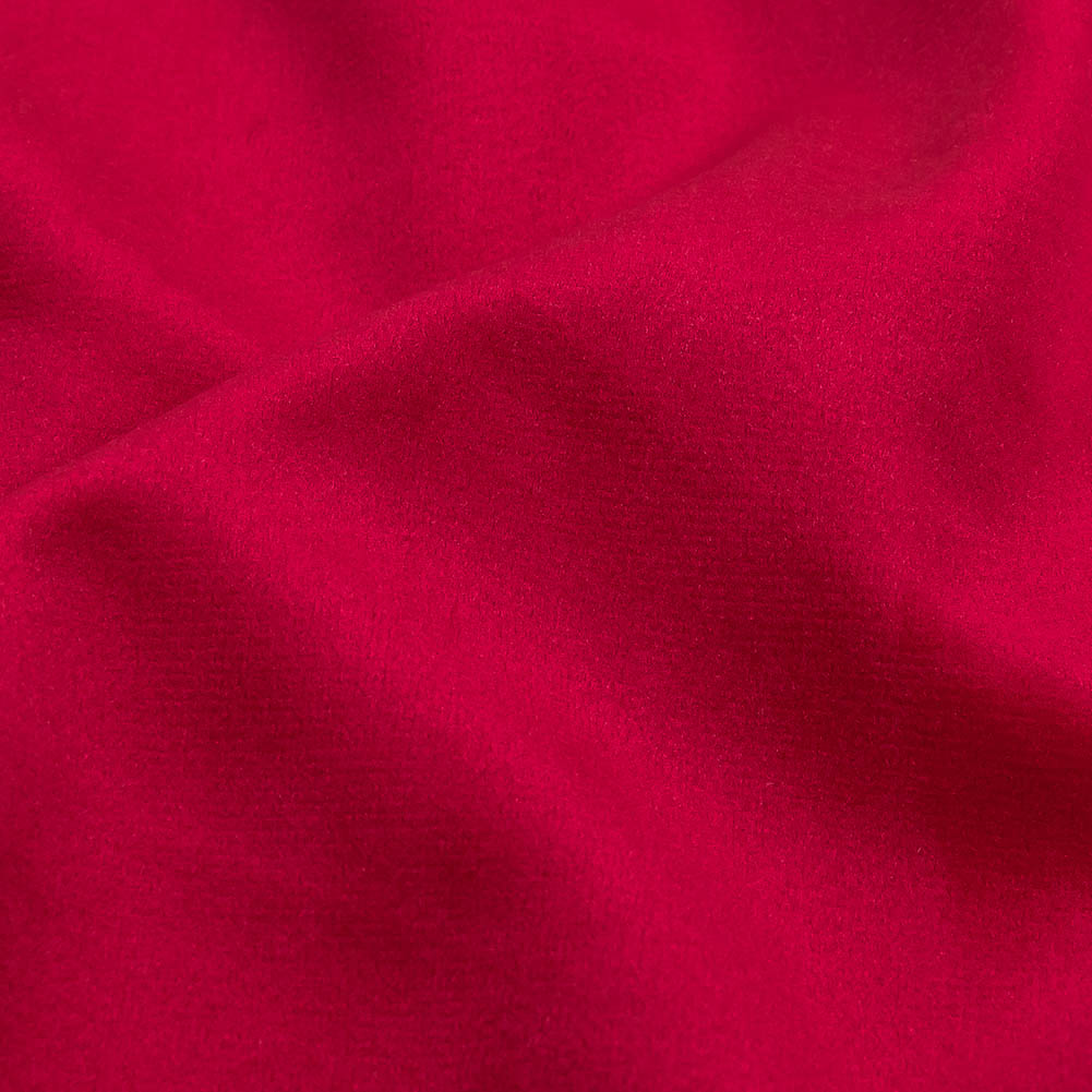 Cactus Flower Creamy Polyester Velvet