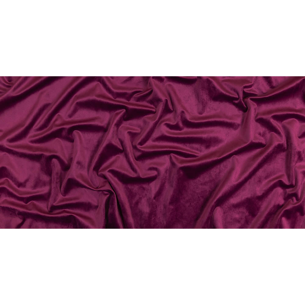 Deep Orchid Creamy Polyester Velvet
