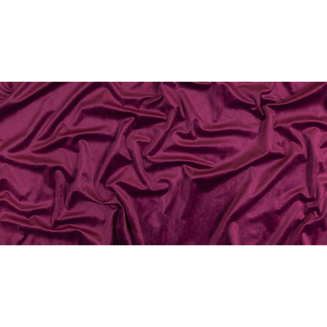 Deep Orchid Creamy Polyester Velvet