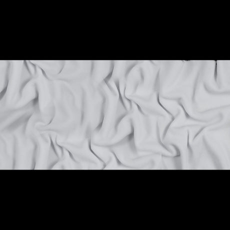No-Pill Polyester Fleece - White - Shropshire Collection