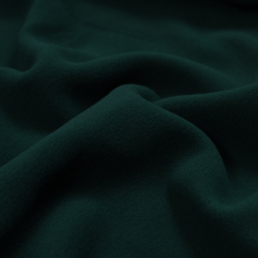 No-Pill Polyester Fleece - Green Forest - Shropshire Collection
