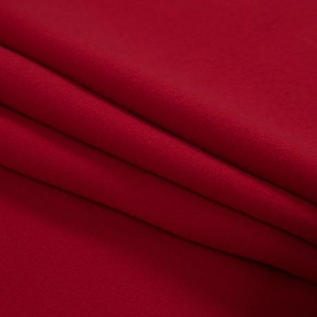 No-Pill Polyester Fleece - Red Molten - Shropshire Collection