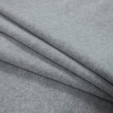 No-Pill Polyester Fleece - Heather Gray - Shropshire Collection
