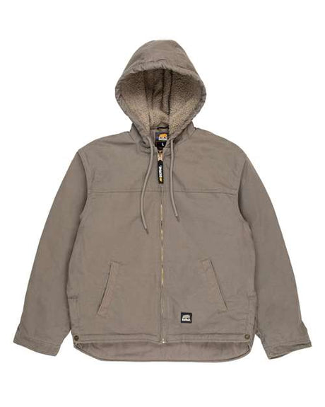 Men's Heartland Washed Duck Hooded Work Coat
