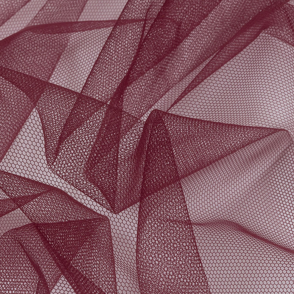 Soft Nylon Tulle - Wine - Leonardo Collection