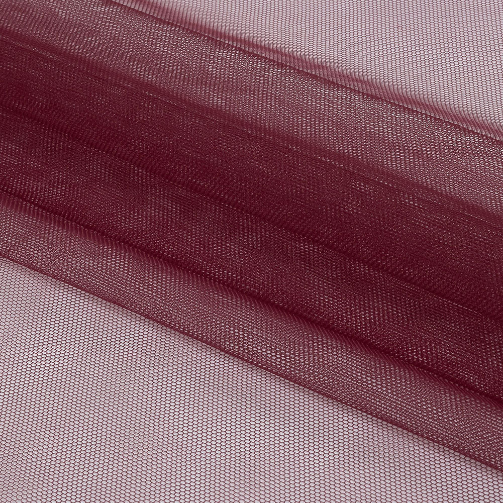 Soft Nylon Tulle - Wine - Leonardo Collection