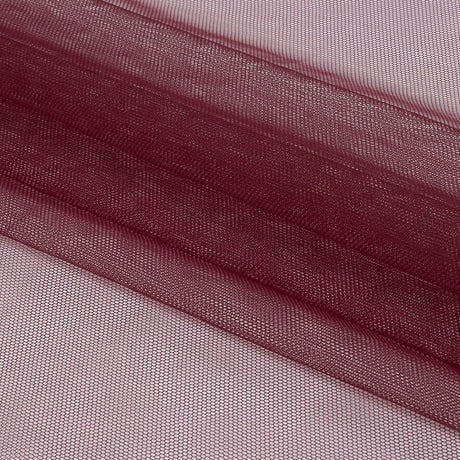 Soft Nylon Tulle - Wine - Leonardo Collection