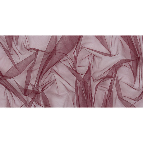 Soft Nylon Tulle - Wine - Leonardo Collection