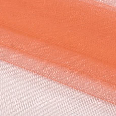Soft Nylon Tulle - Bright Coral - Leonardo Collection
