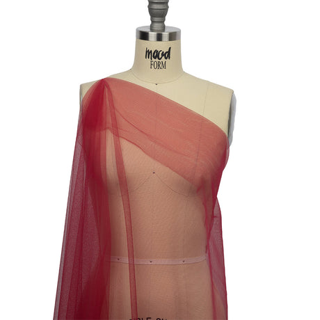 Soft Nylon Tulle - Barberry - Leonardo Collection