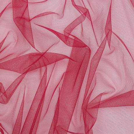 Soft Nylon Tulle - Barberry - Leonardo Collection