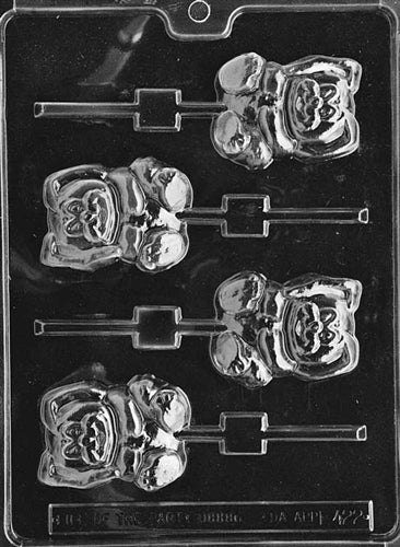Lop-Eared Bunny Lolly Chocolate Mold - LPE422