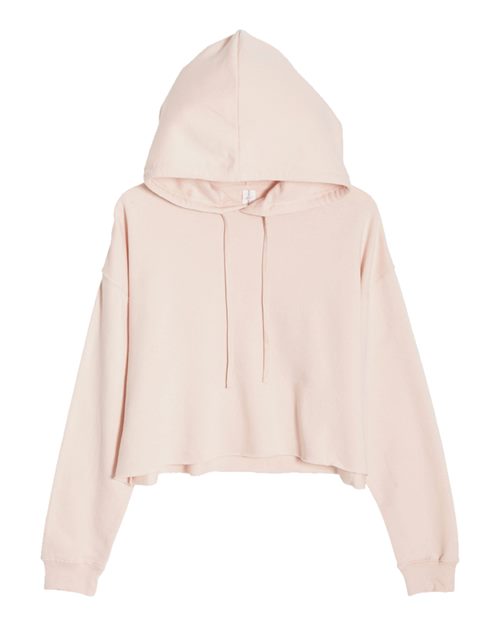 Women's Cropped Fleece Hooded Sweatshirt