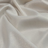 Brittani Metallic Gold and Off-White Stretch Two-Tone Satin