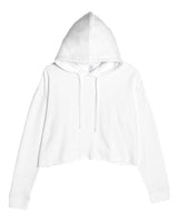 Women's Cropped Fleece Hooded Sweatshirt