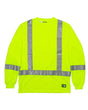 Berne Apparel Men's Hi-Vis Class 3 Performance Pocket T-Shirt