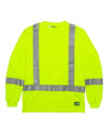 Berne Apparel Men's Hi-Vis Class 3 Performance Pocket T-Shirt