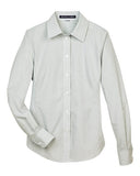 Devon & Jones Women's Crown Collection Micro Tattersall Woven Dress Shirt